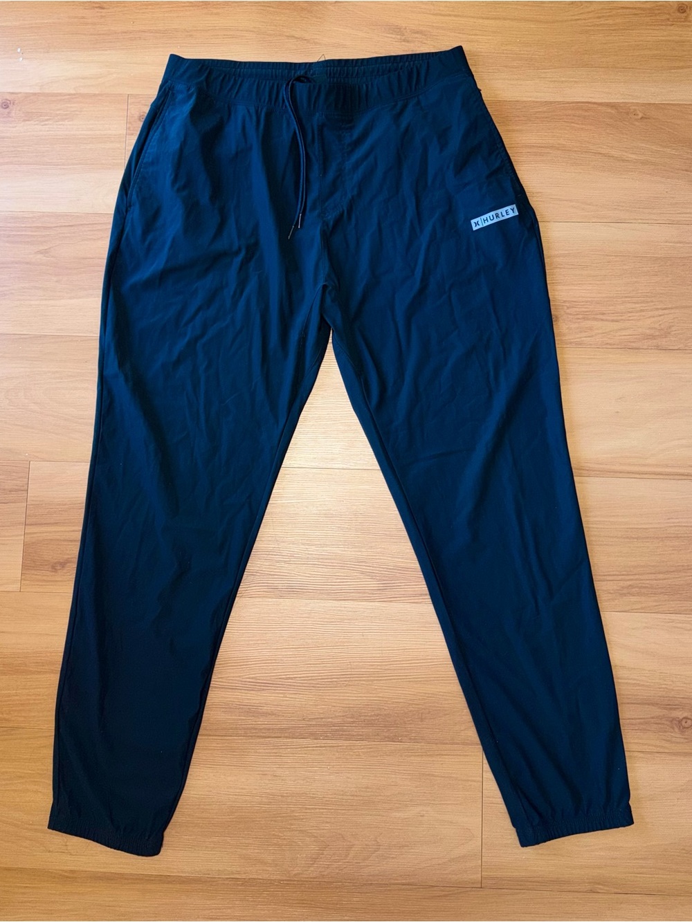 Hurley Men's Navy Blue Jogger Pants